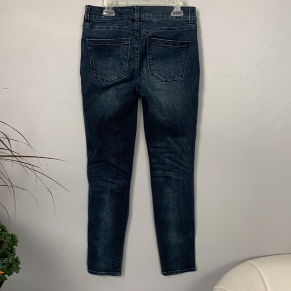 White House Black Market Studded Skinny Ankle Jeans - Picture 3 of 5